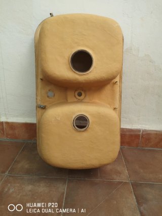 Fregadero de fibra 80cm