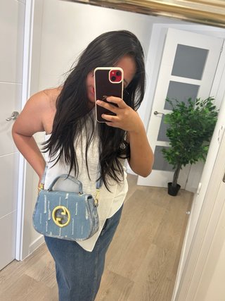 Bolso Gucci Piel Vaquera 20 cm