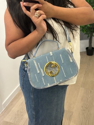 Bolso Gucci Piel Vaquera 20 cm
