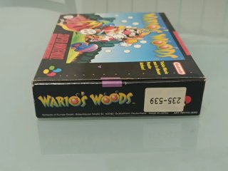 Wario's Woods SNES PAL