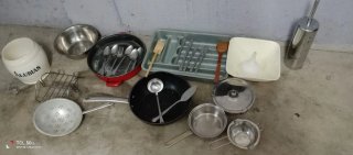 Lote de Cocina: Ollas, Sartenes y Utensilios