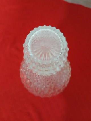 Antiguo Perfumero Cristal Tallado