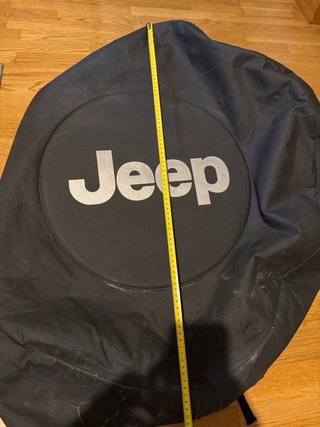 Funda Rueda Repuesto Jeep Negra