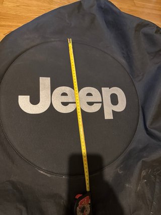 Funda Rueda Repuesto Jeep Negra