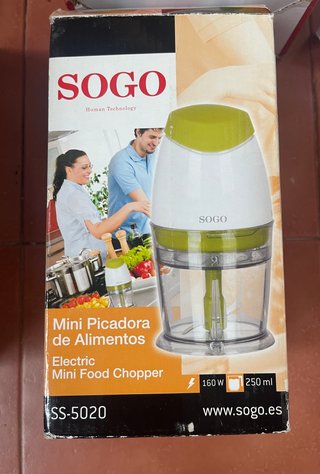 NUEVA Picadora de Alimentos SOGO SS-5020