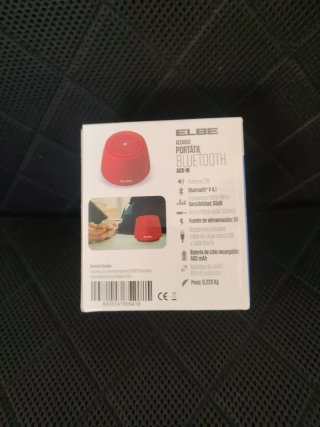 Altavoz Portátil Bluetooth Elbe Rojo