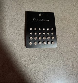 Pendientes  plateados