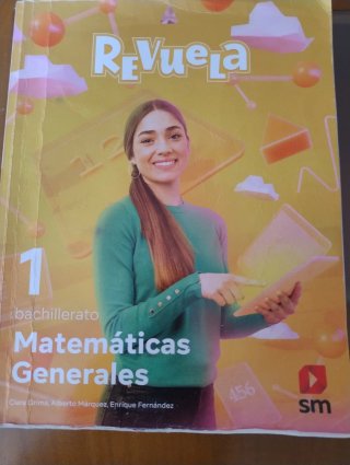 Matemáticas generales 1 bachillerato Revuela
