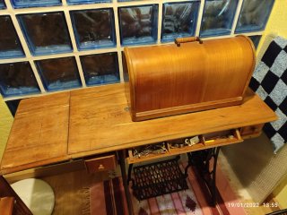 Máquina de coser Singer No. 15  K1824  año 1922