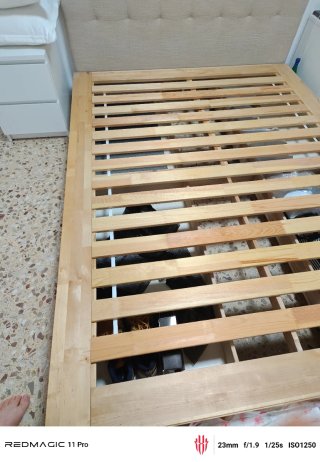 Somier de madera