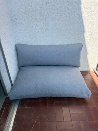 3 juegos de cojines para Palets Impermeables.
