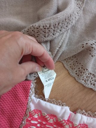 Conjunto vestido y chaqueta niña. Miranda