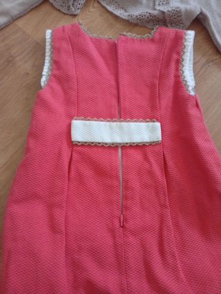 Conjunto vestido y chaqueta niña. Miranda