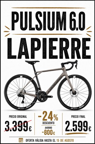 Bicicleta Carretera Lapierre Pulsium 6.0