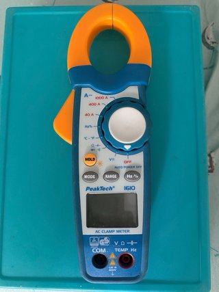 Pinza Amperimétrica PeakTech 1610