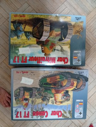 Maquetas Tanques FT 17 (2 uds) REBAJA 50 E