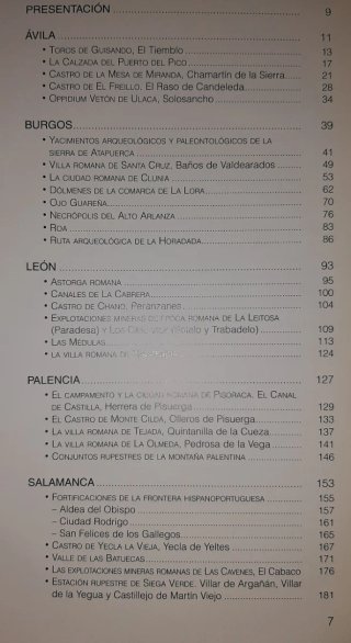 Guía de lugares arqueológicos de Castilla y León