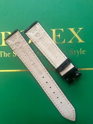 Correa Piel Cocodrilo Rolex