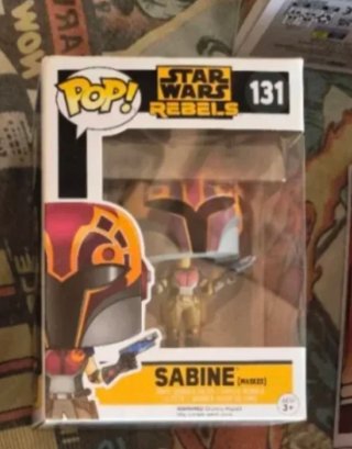Funko Pop Star Wars Rebels Sabine 131