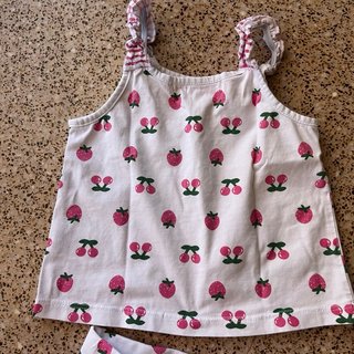 Conjunto Verano Niña Camiseta y Shorts Frutas