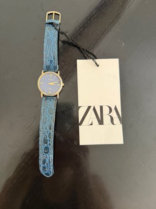 Orologio Zara donna blu e oro