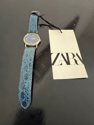 Orologio Zara donna blu e oro
