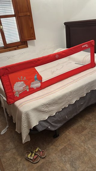 Barandilla de Cama Infantil Asalvo Roja