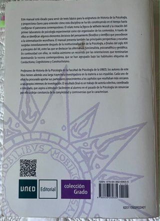 Libro primero psicología uned