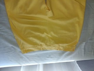 Pantalón ZARA Mujer Talla L Amarillo