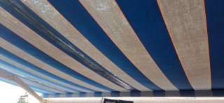 Toldo retráctil 6x3m