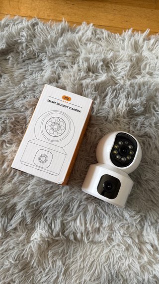 Cámara Vigilancia WiFi Doble Lente HD