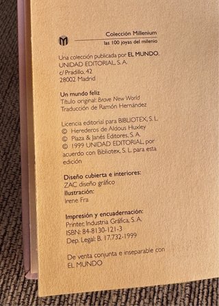 Un mundo feliz