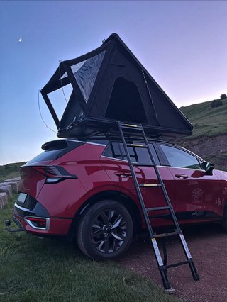 Tienda de techo rígida de aluminio (Camper 4x4)