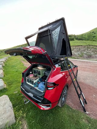 Tienda de techo rígida de aluminio (Camper 4x4)