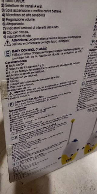 Vigilabebés Chicco Baby Control Classic