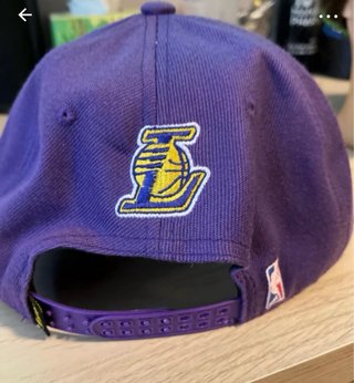 Gorra Lakers Morada y Amarilla