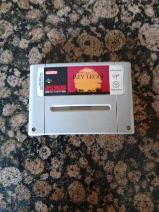 Super Nintendo El Rey León