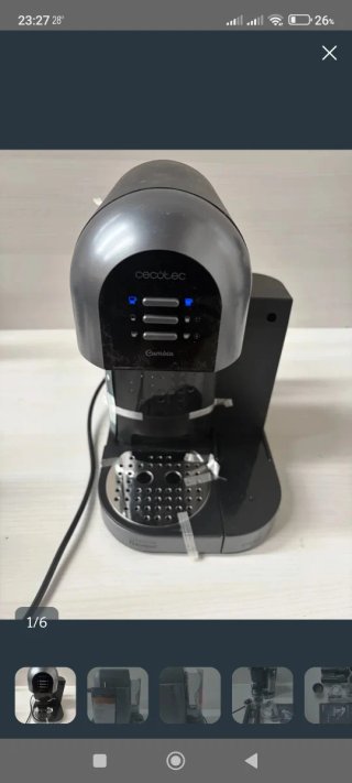 Depósito Leche Cafetera Cecotec Cumbia power