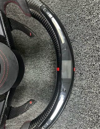 Volante Fibra Carbono Deportivo