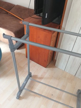 Burro para ropa extensible
