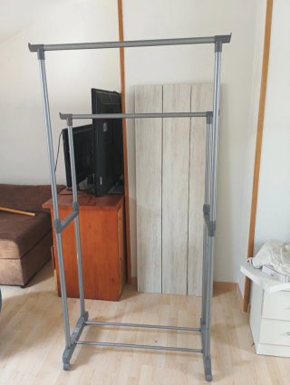 Burro para ropa extensible