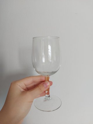 Copas de vino IKEA transparentes