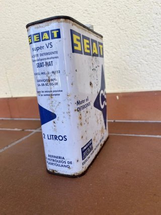 Lata Aceite SEAT-CS Super VS Vintage