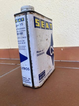 Lata Aceite SEAT-CS Super VS Vintage