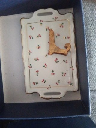 Reutter Porzellan Juego de Té Miniatura