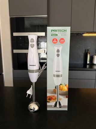 Batidora de mano Pritech 2 velocidades, 300W