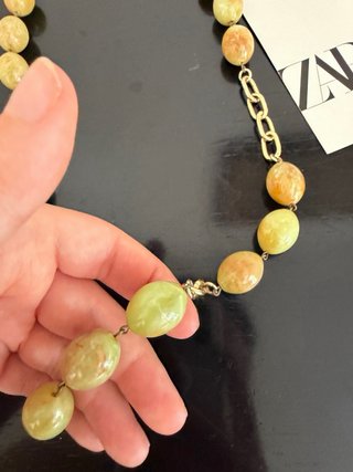 Collana Zara con perle dorate