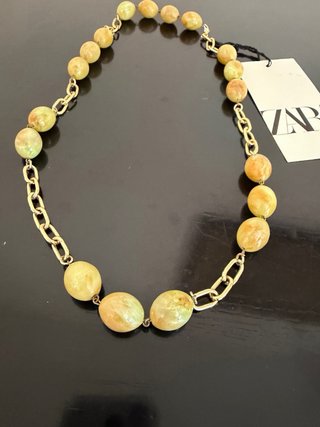 Collana Zara con perle dorate