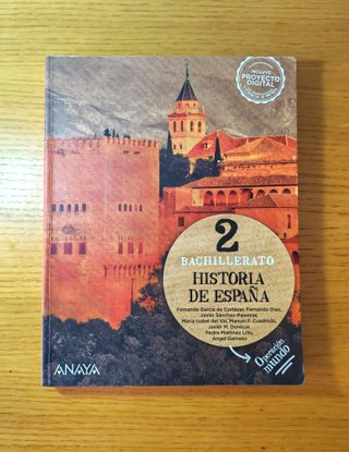 Historia de España - ANAYA - 2o Bachillerato