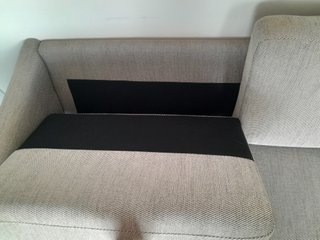 Sofá 2 plazas SMEDSTORP Ikea Beige Tela